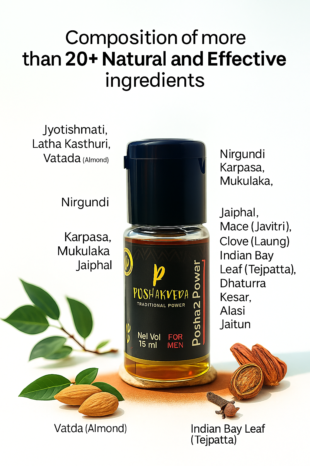 PoshakVeda™ Poshak Power Oil
