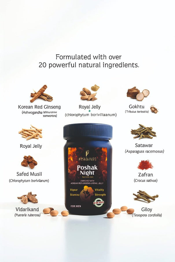 PoshakVeda™ Poshak Night Ayurvedic Jam